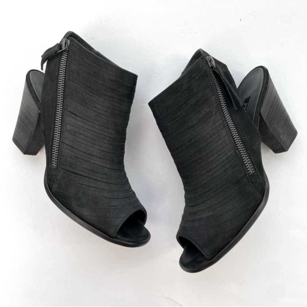 Paul Green Cayenne‎ Peep Toe High Heel Booties 8